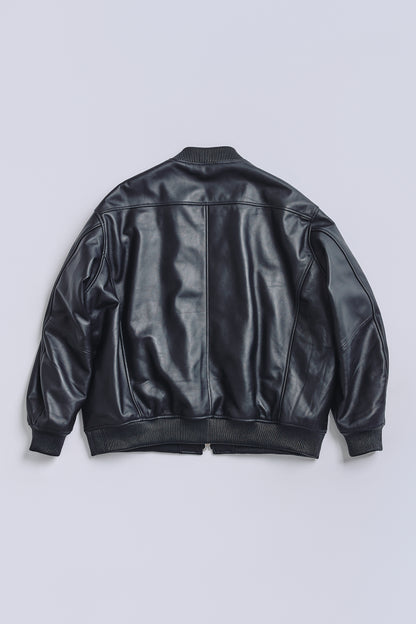 Noarque lamb leather MA-1 JKT by. FUTURE