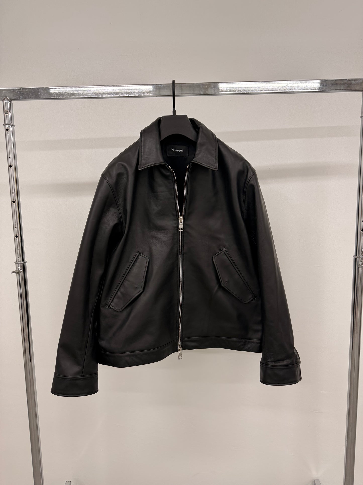 Noarque Calf leather ZIp Blouson